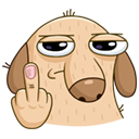 Стикер Дигги #31 ВКонтакте