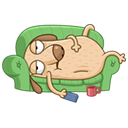 Стикер Дигги #38 ВКонтакте