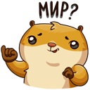 Стыкер Лета з Сенем #17 УКантакце