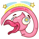 Стикер Эйо #10 ВКонтакте