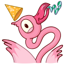 Стикер Эйо #30 ВКонтакте