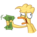 Стікер Зак #10 ВК