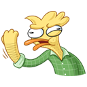 Стікер Зак #15 ВК