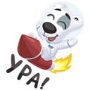 Стикер #ВКосмосе #4 ВКонтакте