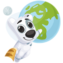 Стикер #ВКосмосе #7 ВКонтакте