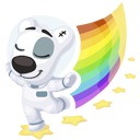 Стикер #ВКосмосе #11 ВКонтакте