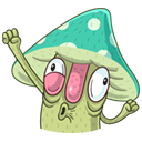 Стикер Грибсон #2 ВКонтакте