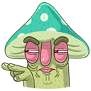 Стикер Грибсон #8 ВКонтакте