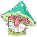 Стикер Грибсон #11 ВКонтакте