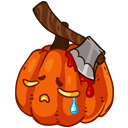 Стикер Тыквовин #11 ВКонтакте