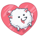 Стикер Пушок #6 ВКонтакте