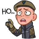 Стикер Бравые ребята #20 ВКонтакте