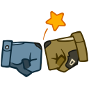 Стикер Бравые ребята #22 ВКонтакте