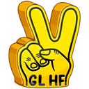 Стикер Рождённые побеждать #3 ВКонтакте