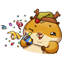 Стикер Новогоднее настроение #4 ВКонтакте