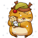 Стикер Новогоднее настроение #10 ВКонтакте