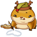 Стикер Новогоднее настроение #12 ВКонтакте