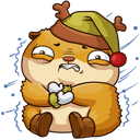 Стикер Новогоднее настроение #20 ВКонтакте