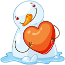 Стикер Дед Мороз #5 ВКонтакте