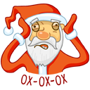 Стикер Дед Мороз #11 ВКонтакте