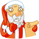 Стикер Дед Мороз #18 ВКонтакте
