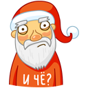 Стикер Дед Мороз #19 ВКонтакте