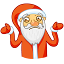Стикер Дед Мороз #20 ВКонтакте