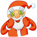 Стикер Дед Мороз #25 ВКонтакте