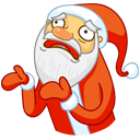 Стикер Дед Мороз #30 ВКонтакте