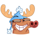 Стикер Олень #4 ВКонтакте