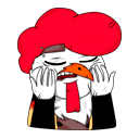 Стикер Гребень #6 ВКонтакте