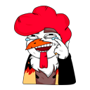 Стикер Гребень #8 ВКонтакте