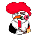 Стикер Гребень #10 ВКонтакте