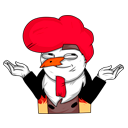 Стикер Гребень #11 ВКонтакте