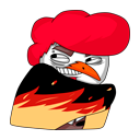 Стикер Гребень #16 ВКонтакте