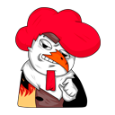 Стикер Гребень #17 ВКонтакте