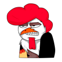 Стикер Гребень #19 ВКонтакте