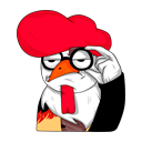 Стикер Гребень #24 ВКонтакте