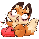 Стикер Луна #25 ВКонтакте