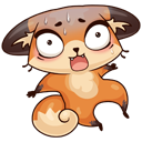 Стикер Луна #33 ВКонтакте