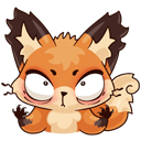 Стикер Луна #40 ВКонтакте