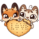 Стикер Когда просто любишь #1 ВКонтакте