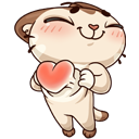 Стикер Когда просто любишь #11 ВКонтакте