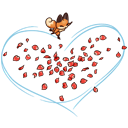 Стикер Когда просто любишь #16 ВКонтакте