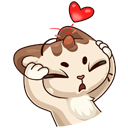 Стикер Когда просто любишь #32 ВКонтакте