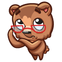 Стикер Брауни #12 ВКонтакте