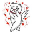 Стикер Котики #27 ВКонтакте