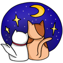 Стикер Котики #32 ВКонтакте