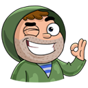 Стикер Солдат #6 ВКонтакте