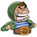 Стикер Солдат #19 ВКонтакте